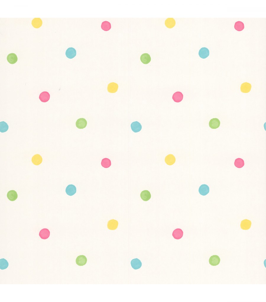 Фон в цветной горошек