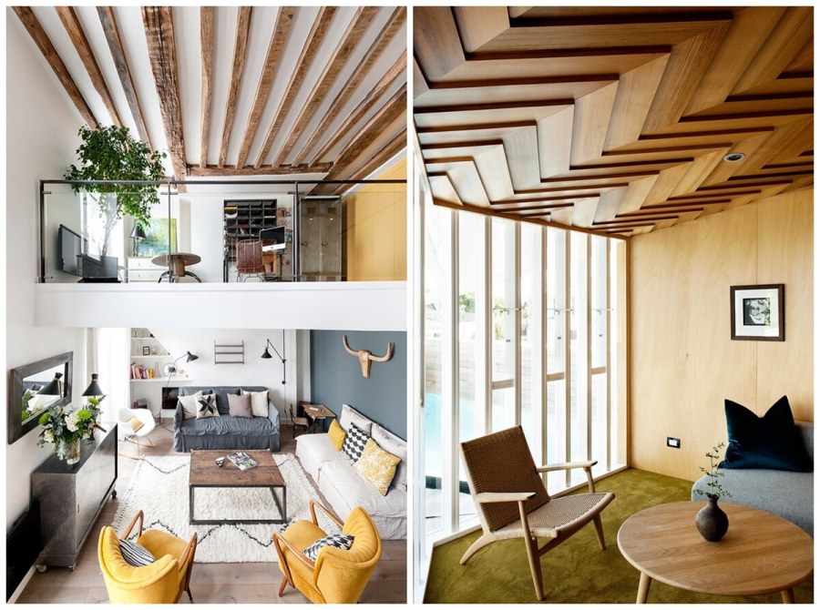 Интересные идеи для потолка