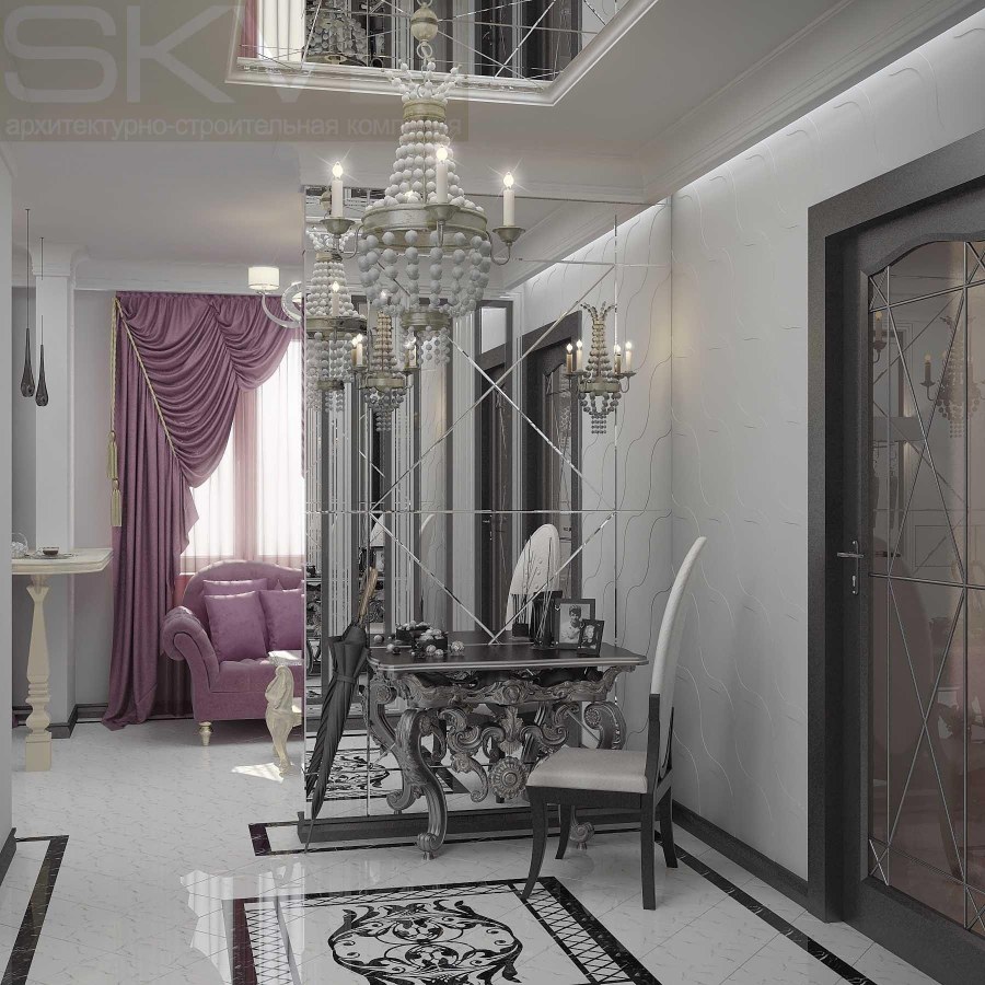 Интерьер арт деко Салливан