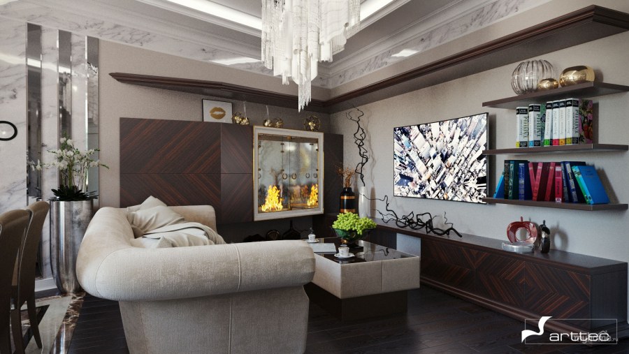 Интерьер арт деко Великий Гэтсби