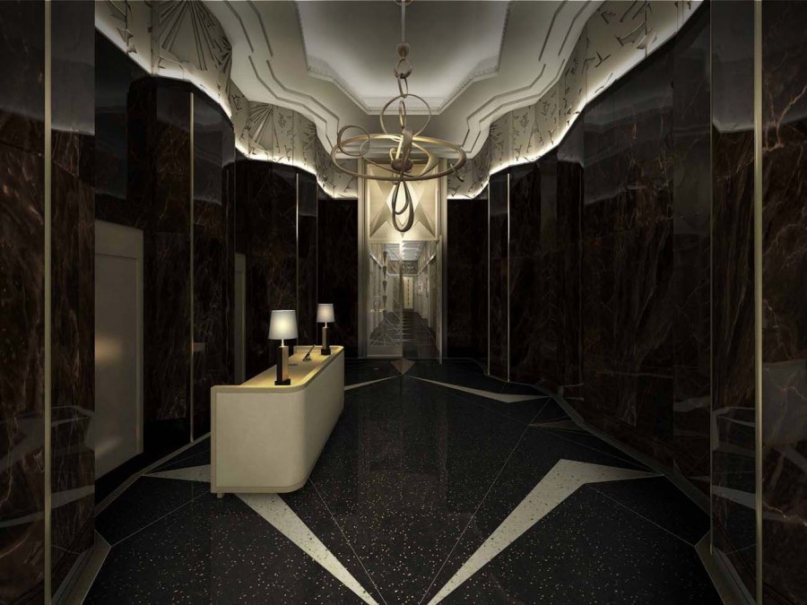 Зеркала в стиле арт деко хайтек