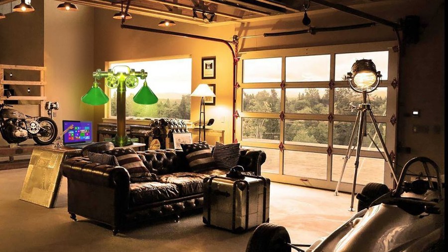 Комната в байкерском стиле