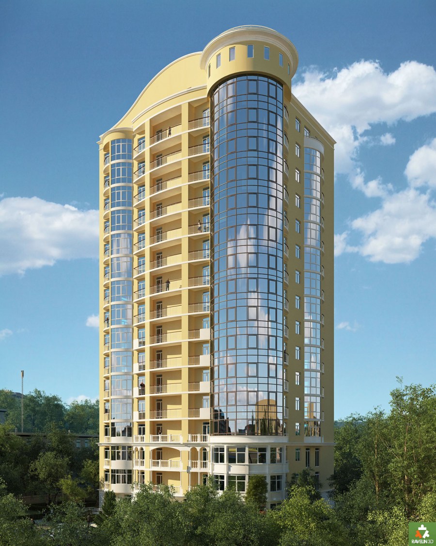 Многоэтажный дом