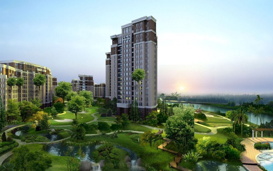 Многоэтажные дома