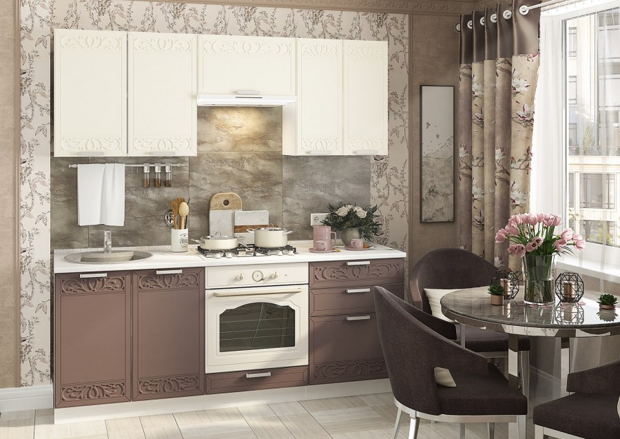 Кухня кремона циркон