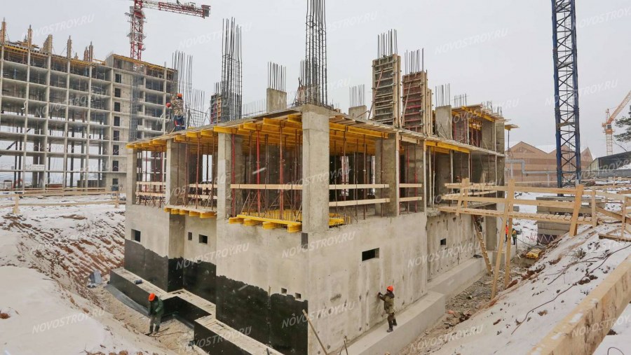 ЖК инновация Гранель ход строительства