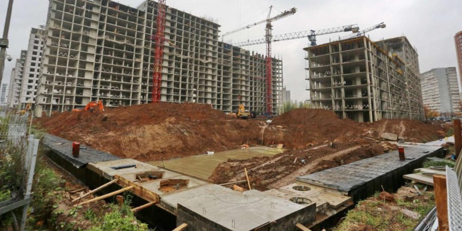 Ход строительства ж.к. инновация.