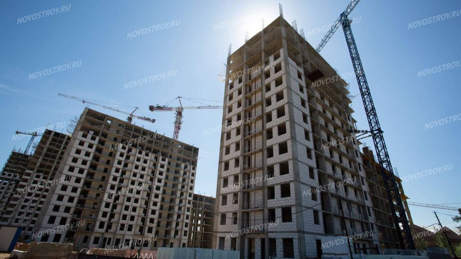 ЖК инновация Сколково ход строительства