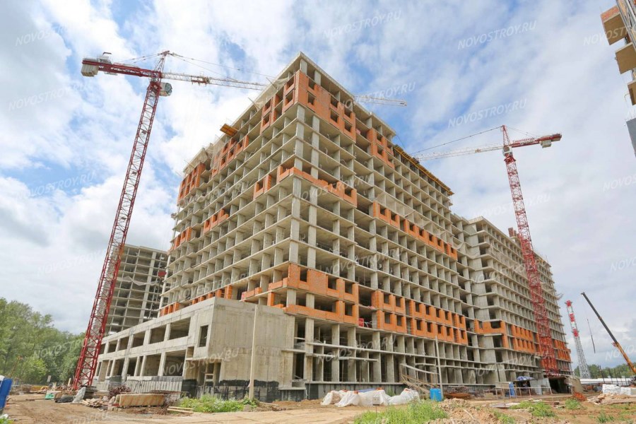 Новая Рига ход строительства корпус 1.1/1 2020 год