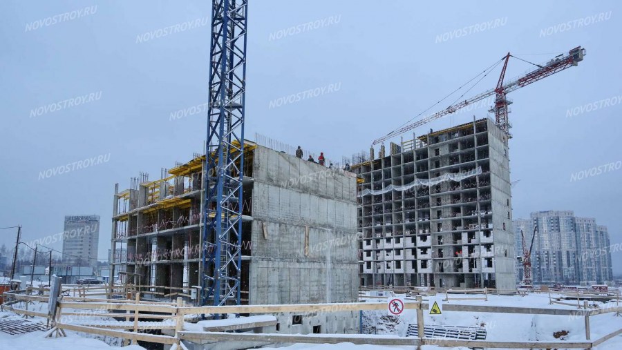 Ход строительства ЖК инновация