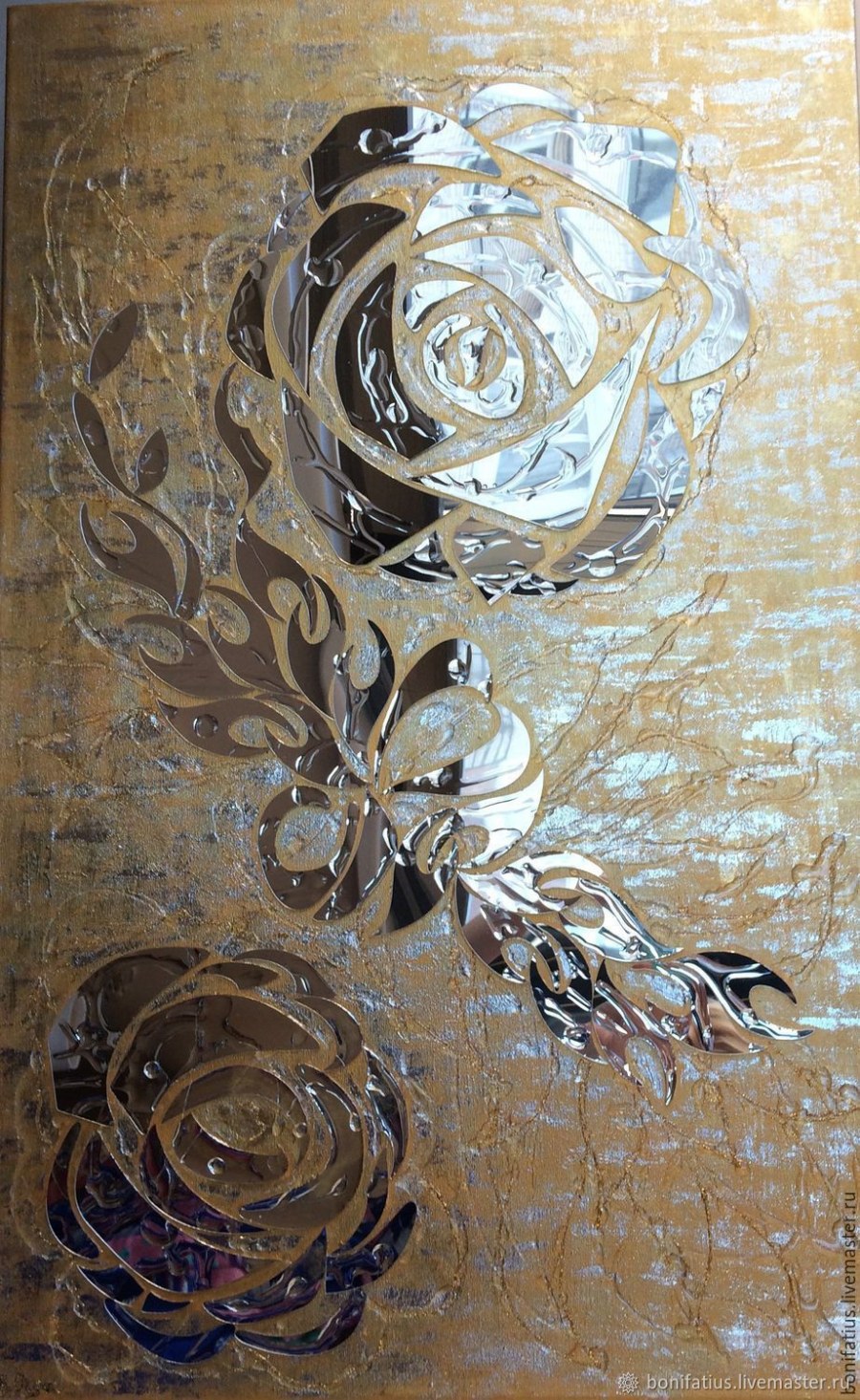 Панно из зеркал