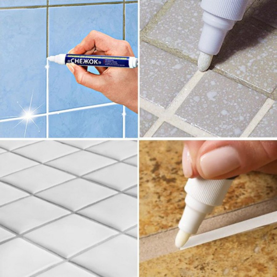 Карандаш для отбеливания сантехнических швов Grout-aide
