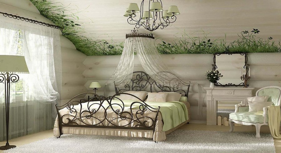 Спальня шебби Шик Прованс