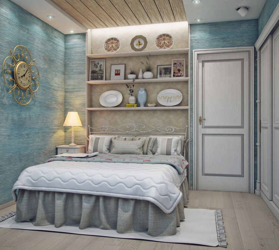 Прованский стиль в интерьере спальни
