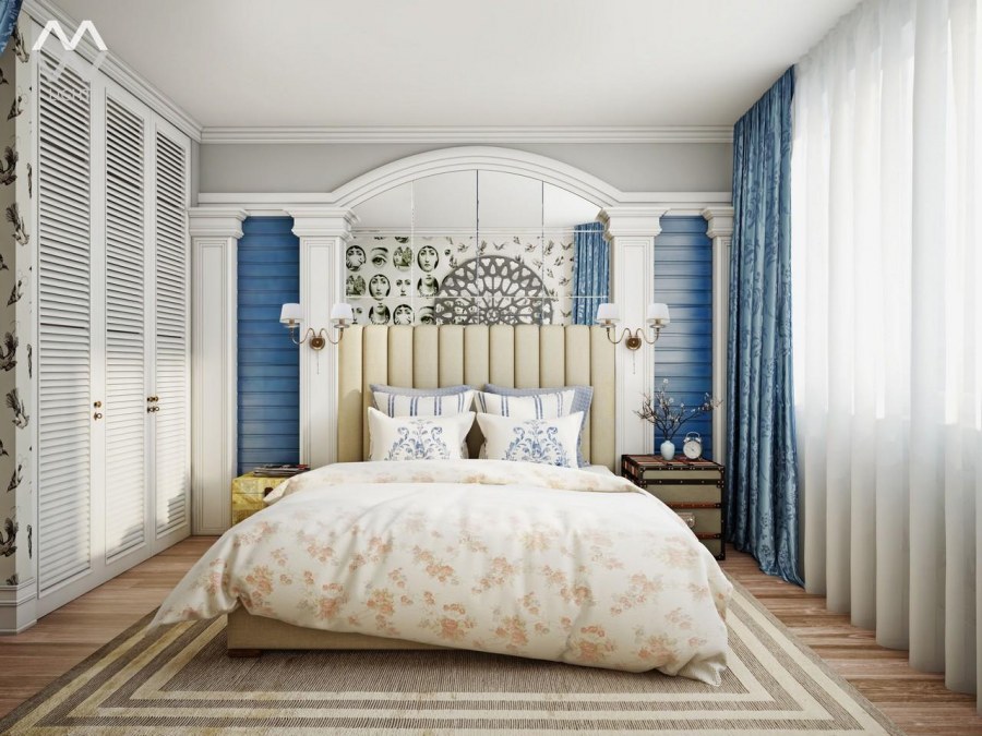 Спальня Кантри шебби Шик