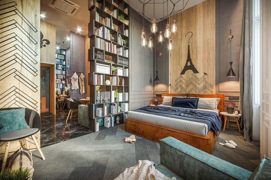 Городской интерьер