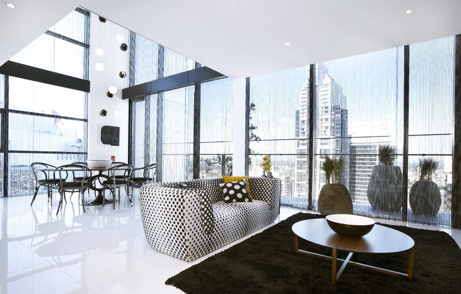 Интерьер пентхауса в современном стиле