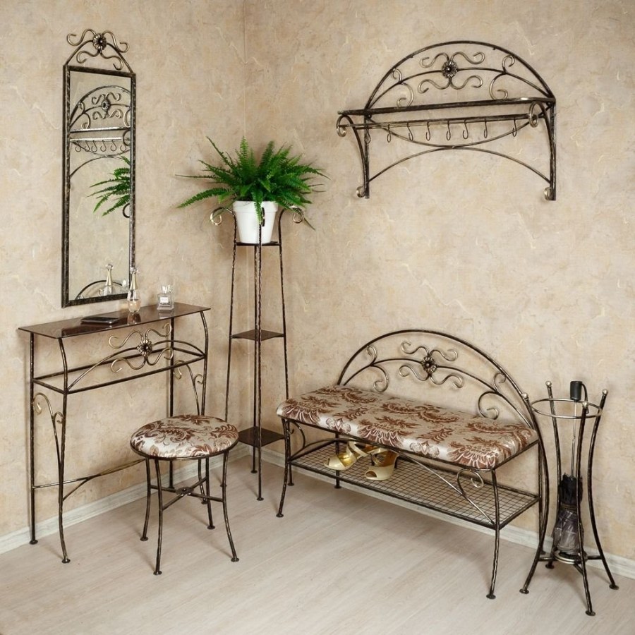 Кованая мебель для прихожей
