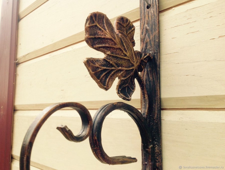 Кованые кронштейны для кашпо