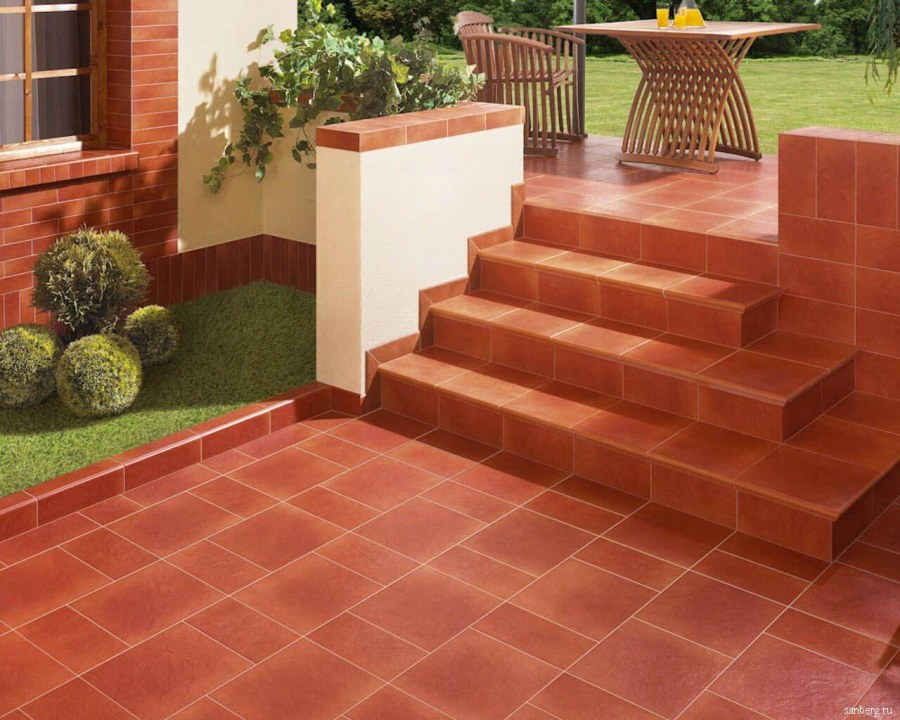 Польская клинкерная плитка для ступеней Парадиз Таурус