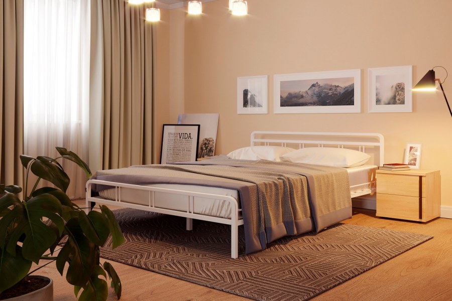 Спальня Кентаки БРВ белая