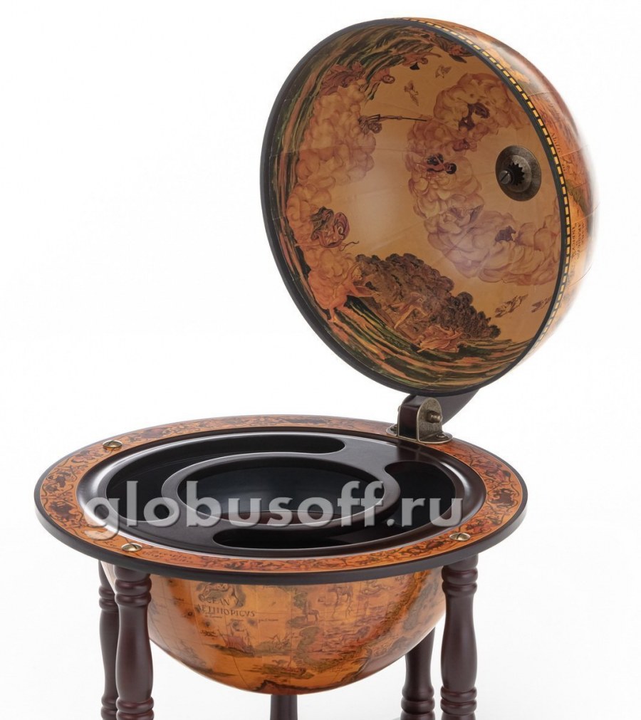 Глобус-бар настольный jg33006w