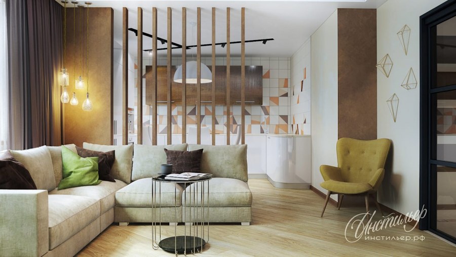 Евровагонка в интерьере квартиры