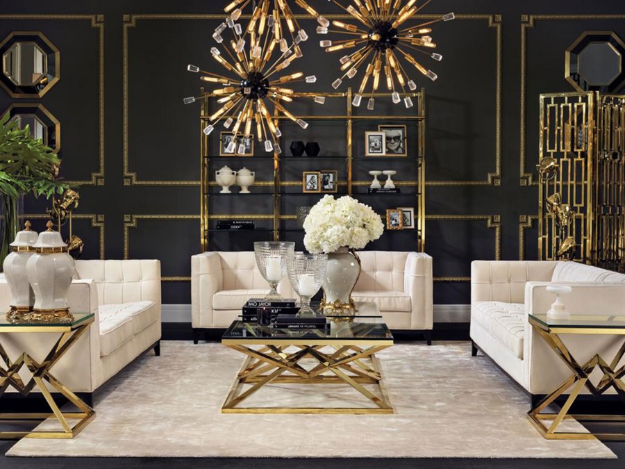 Люстра Eichholtz Tivoli Chandelier Nickel