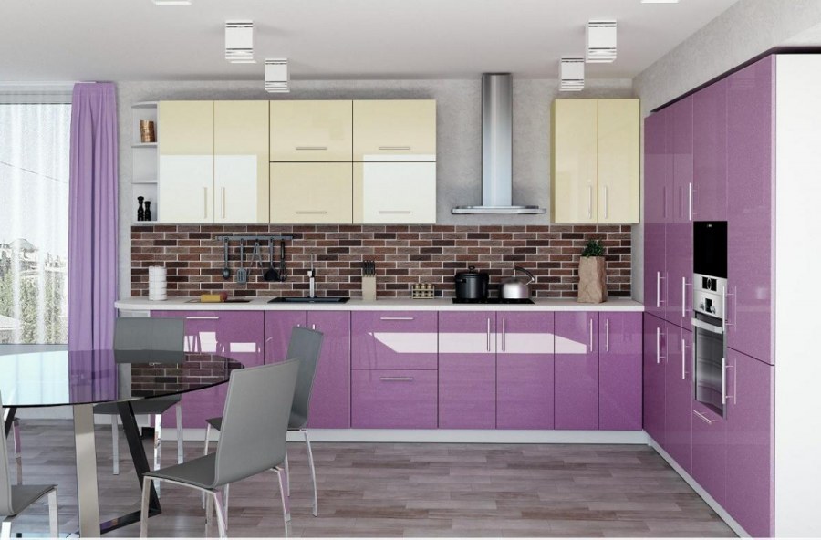 Модульная кухня Хай Глосс