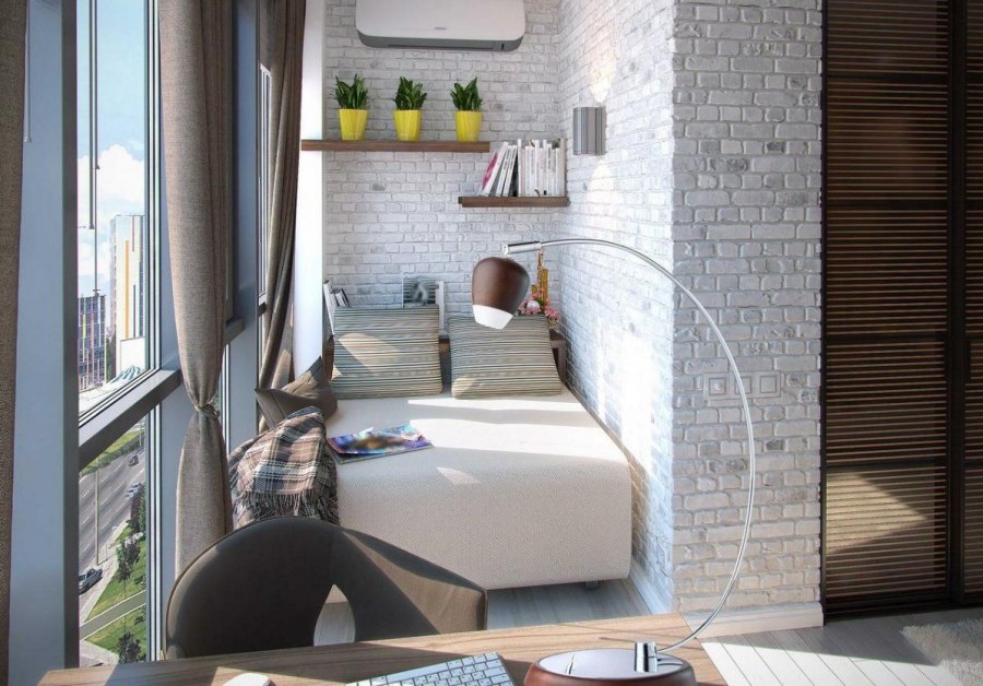 Объединить лоджию с комнатой