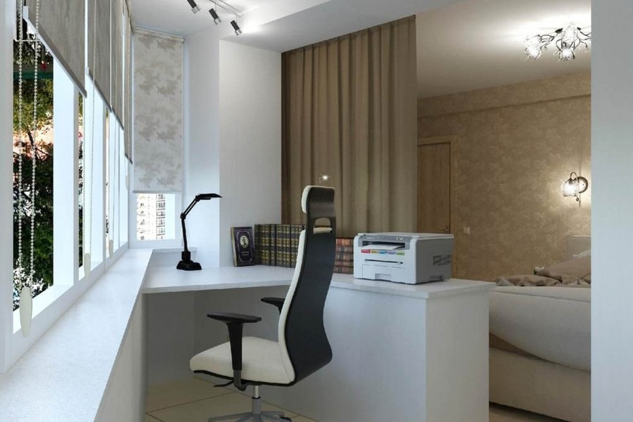 Кабинет на лоджии