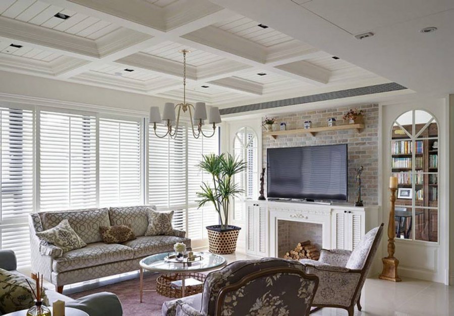 Интерьеры домов среднего класса