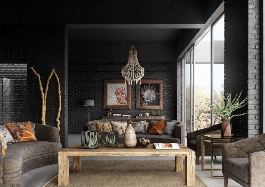 Стиль этника в интерьере