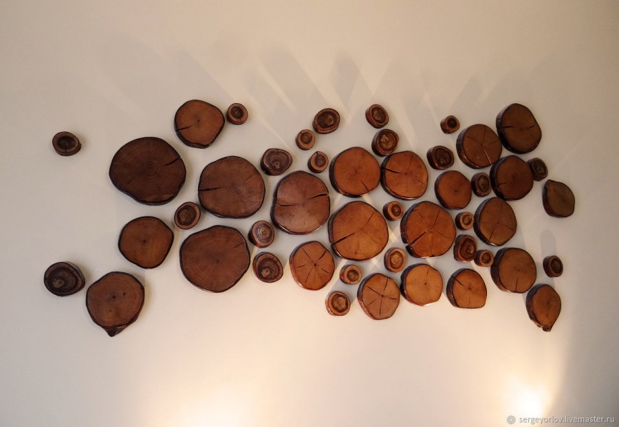 Декоративные спилы дерева