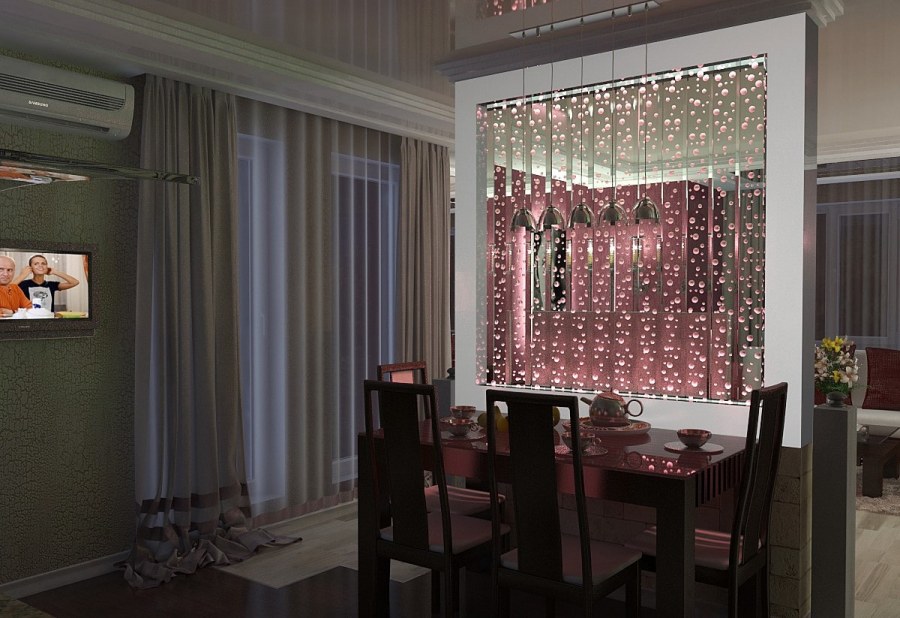 Водно пузырьковая панель