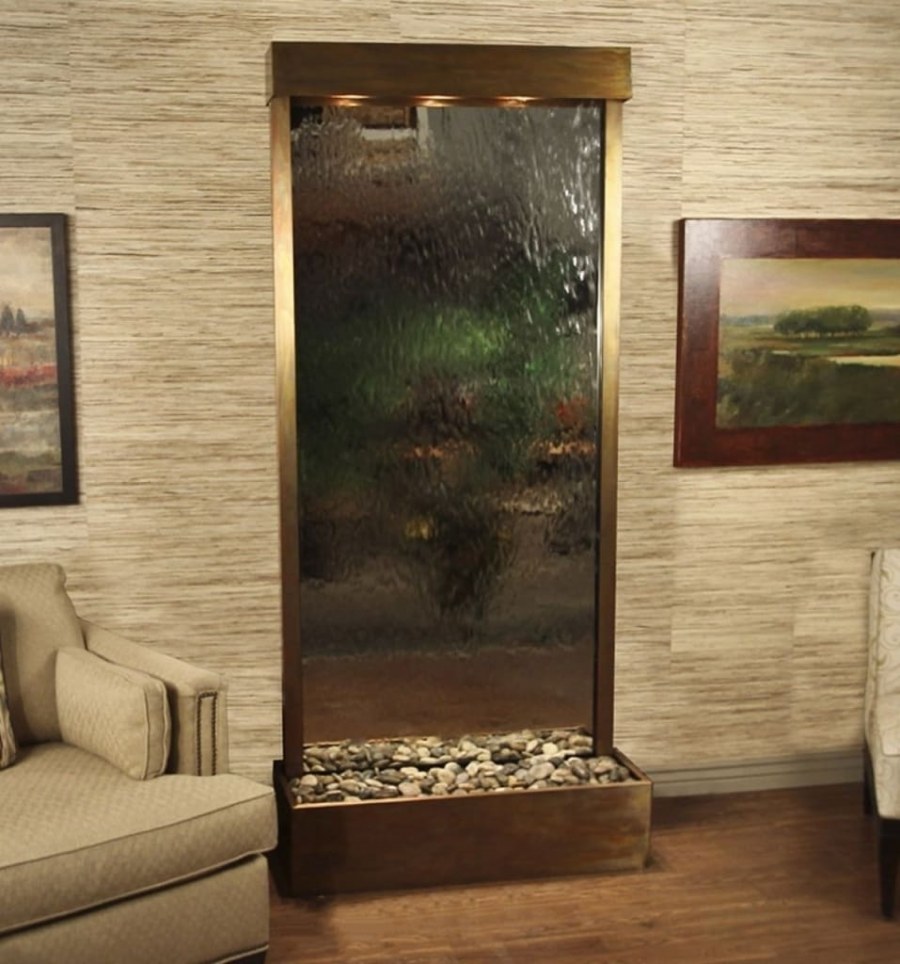 Водопад в квартиру настенный