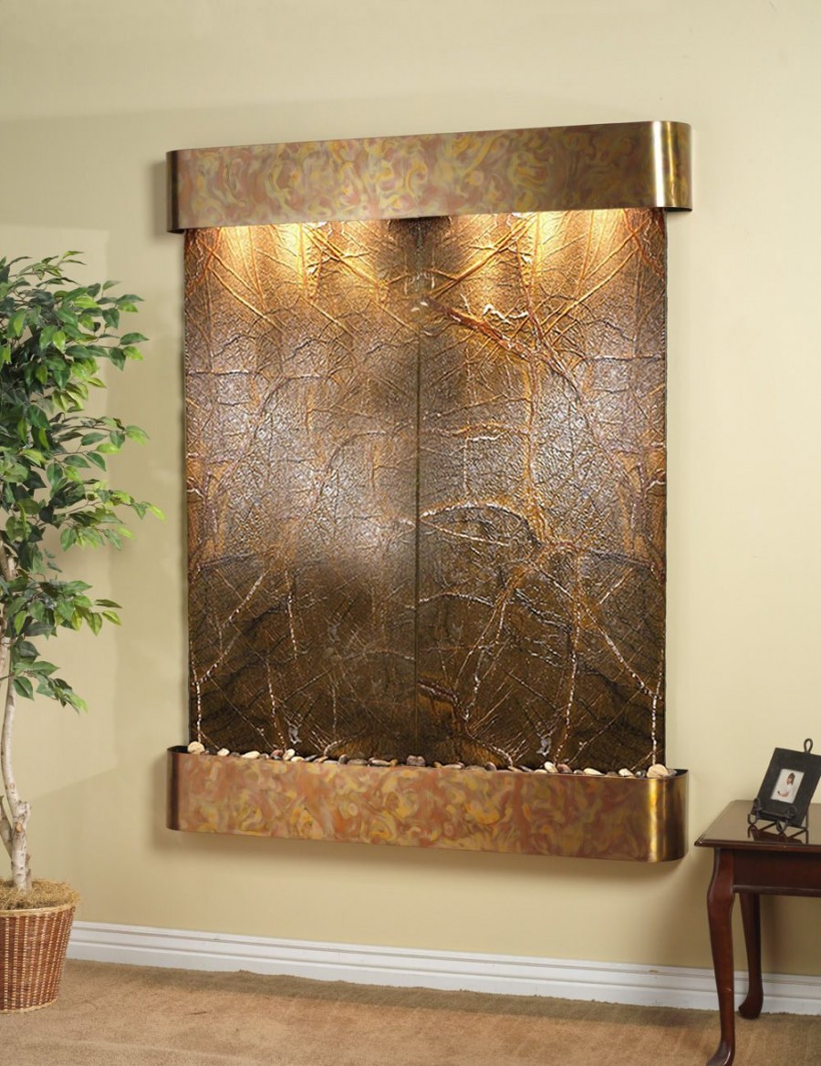 Водяная стена в интерьере