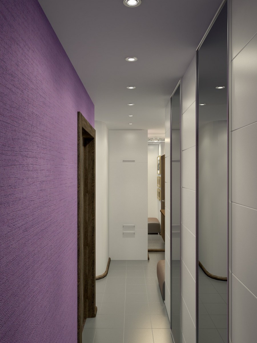 Сиреневая прихожая