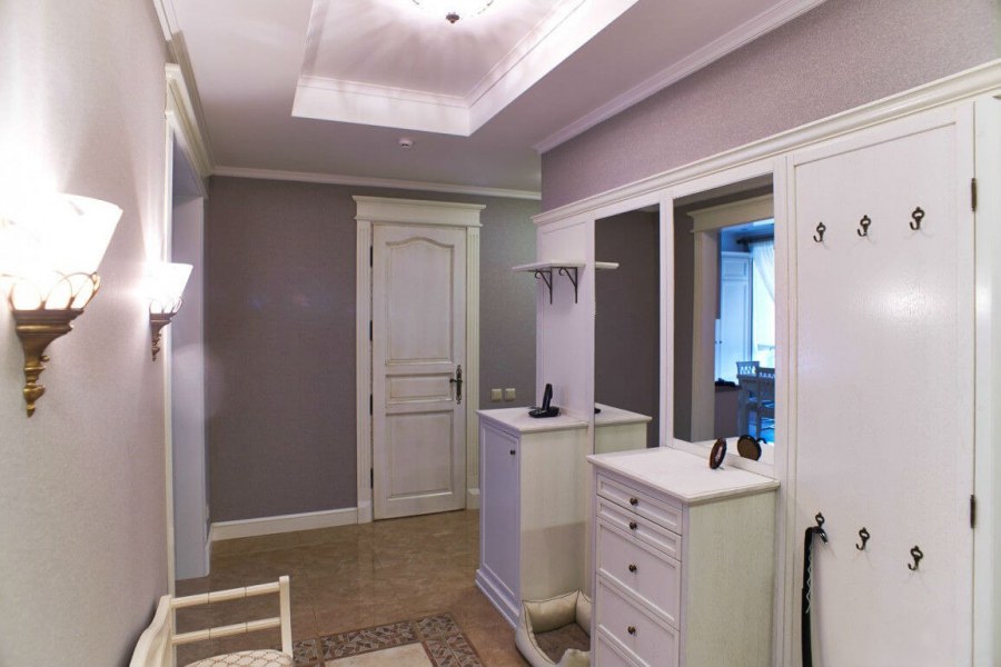 Лавандовая прихожая