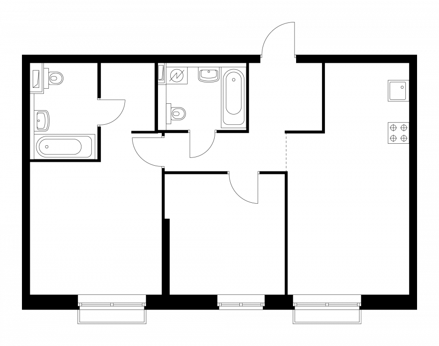 Планировка квартир пик