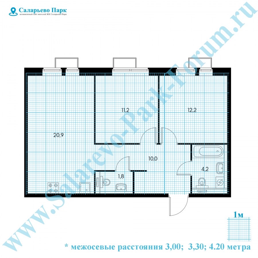 Саларьево парк планировки квартир