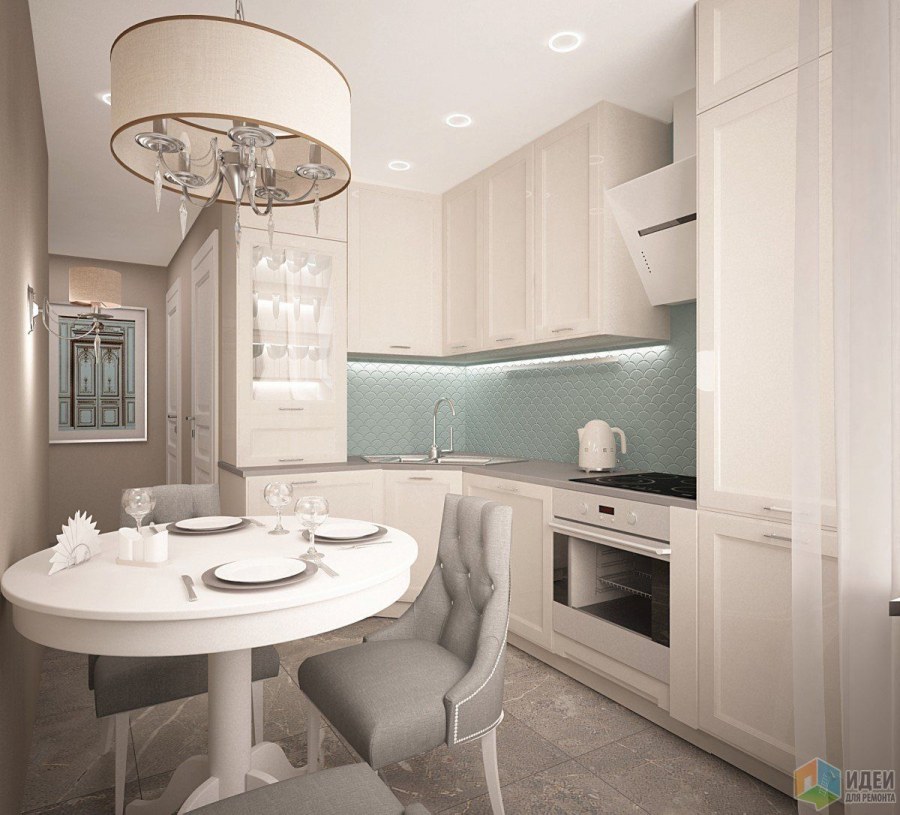 Пол в кухне реальные фото