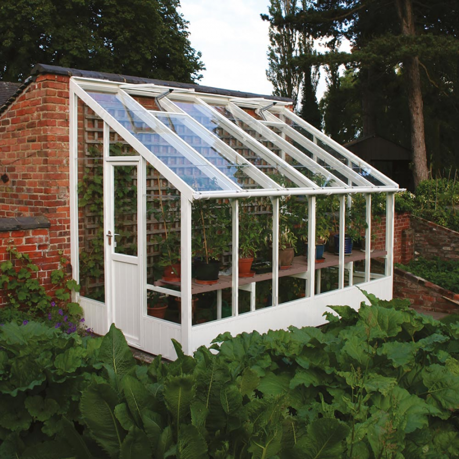 Пристенная теплица