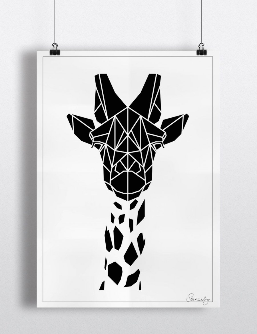 Животные в геометрическом стиле