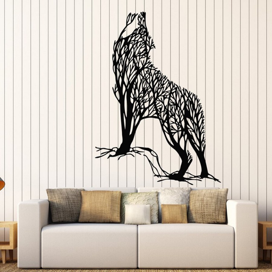 Декор стен животными