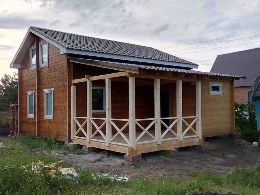 Пристрой к деревянному