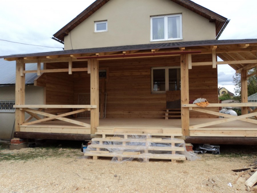 Детинец пристройка веранды