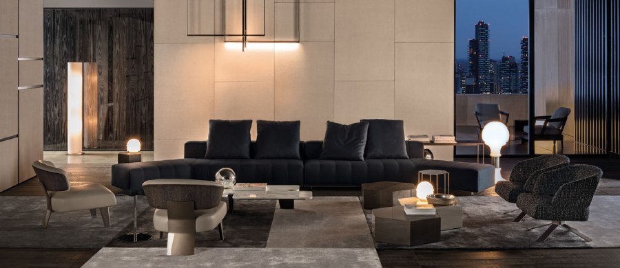 Minotti современный интерьер