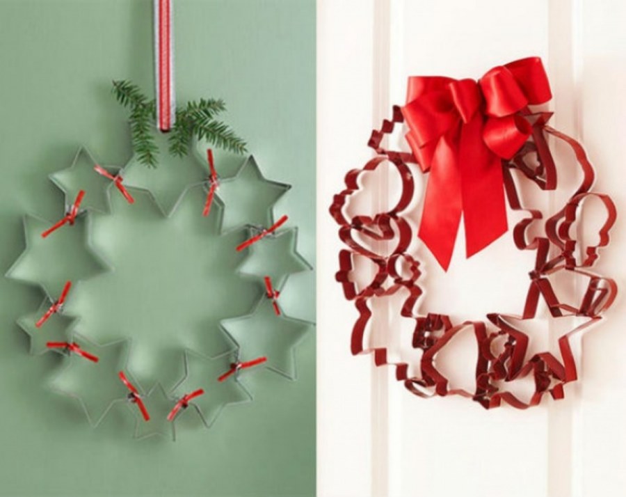 Лёгкие новогодние украшения