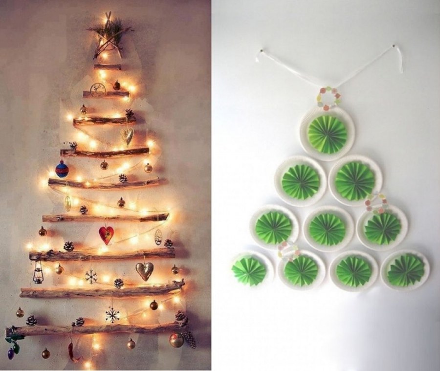 Необычные украшения к новому году